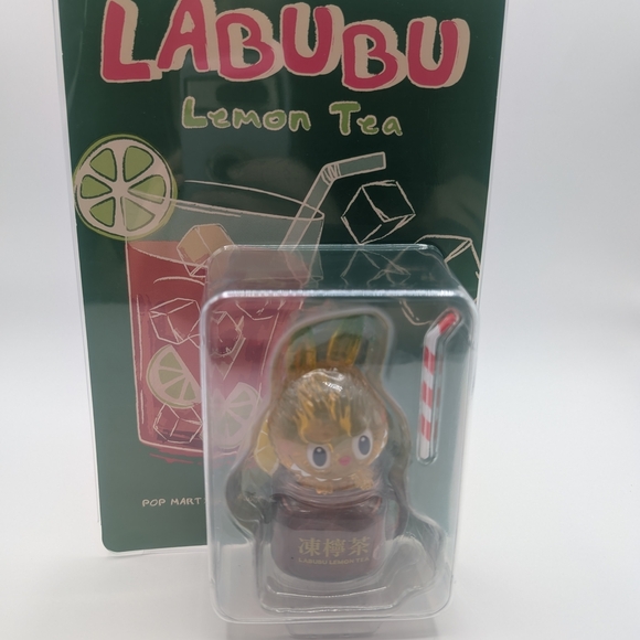 Labubu Lemon Tea Figurine - Picture 4 of 8